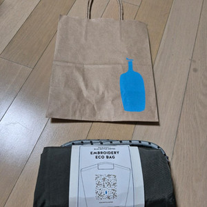 (새제품)블루보틀 볼앤체인 에코백 라지
