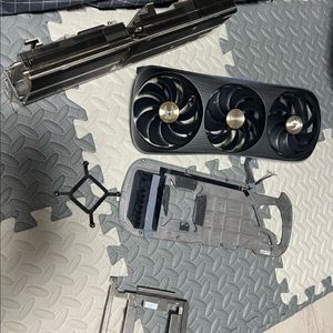 조텍 rtx4090 쿨러히트싱크백플