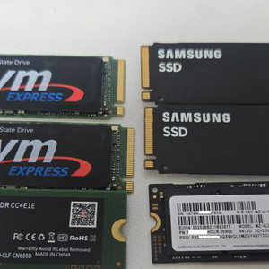 NVME 512 , 1TB 수량정리