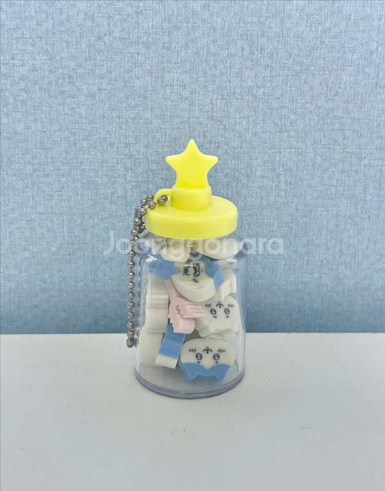 치이카와 지우개병 키링 하치와레 먼작귀--0