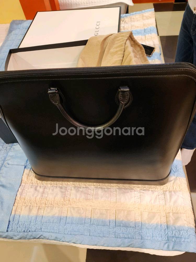 구찌 홀스빗 레더 라지--0