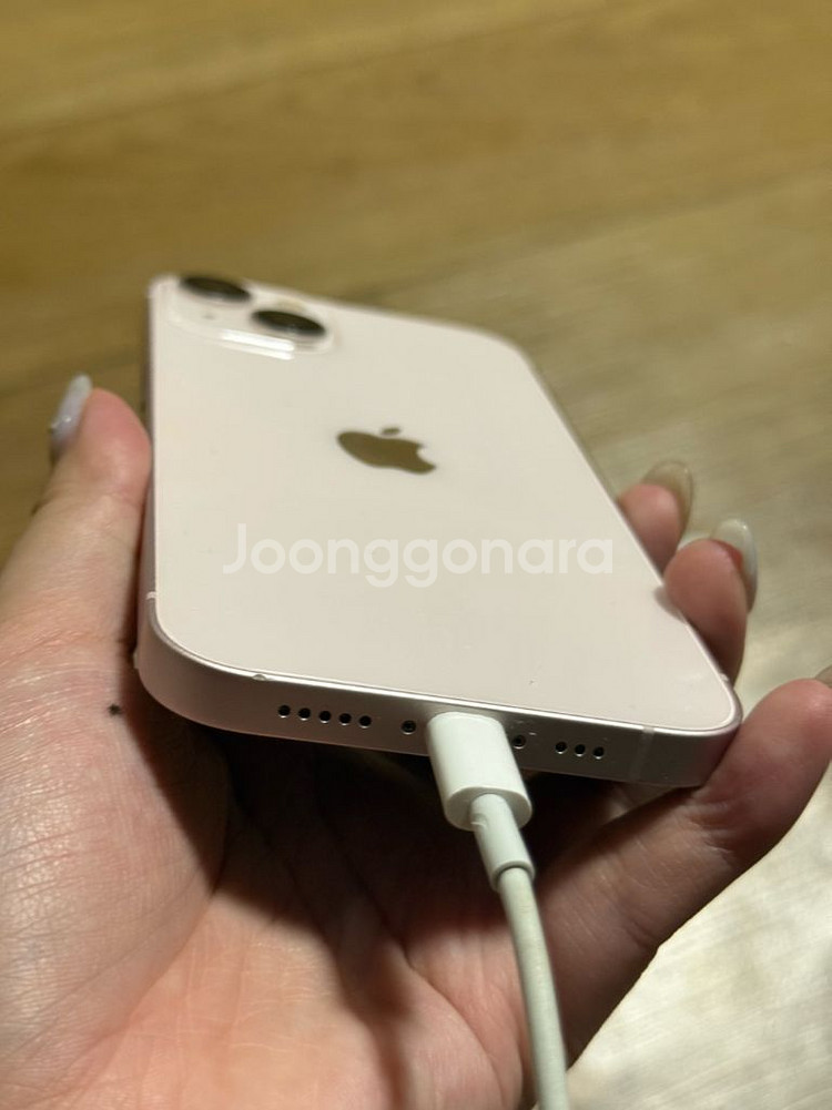 아이폰 13 256GB 핑크 자급제 공기계--2