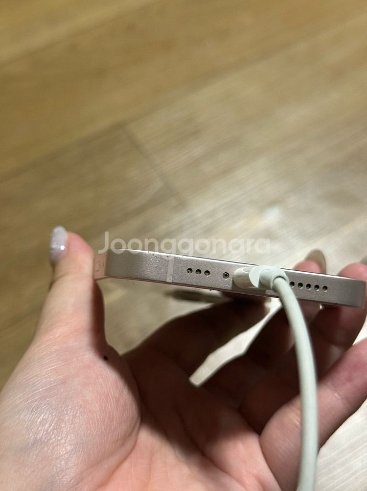 아이폰 13 256GB 핑크 자급제 공기계--3
