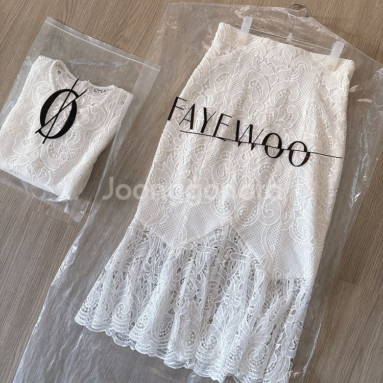1회착용/ 페이우 블라우스 + 페이우 머메이드 레이스--0