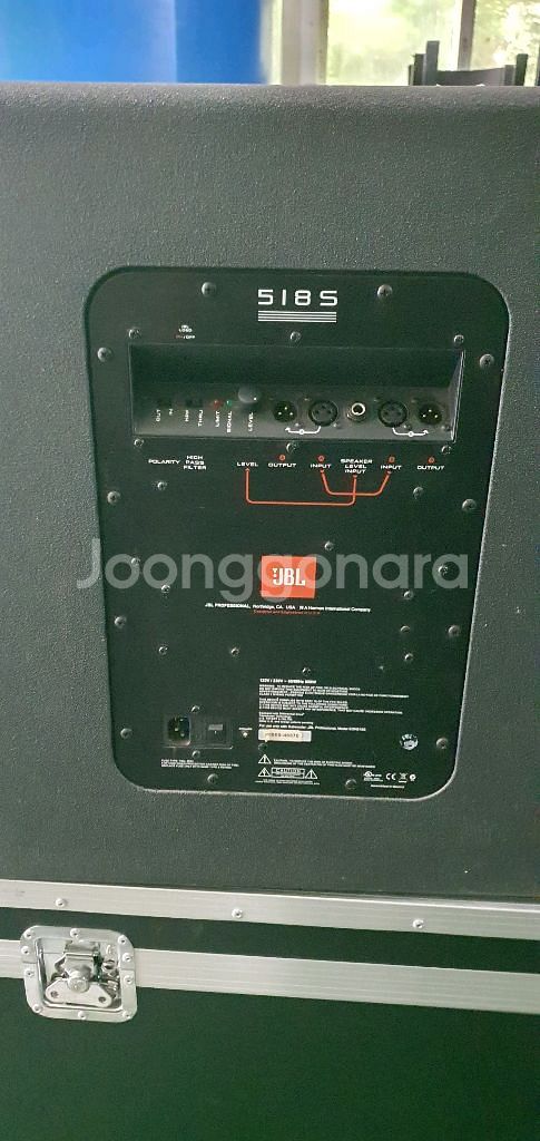 JBL EON 518S 액티브 서브우퍼 1조--1