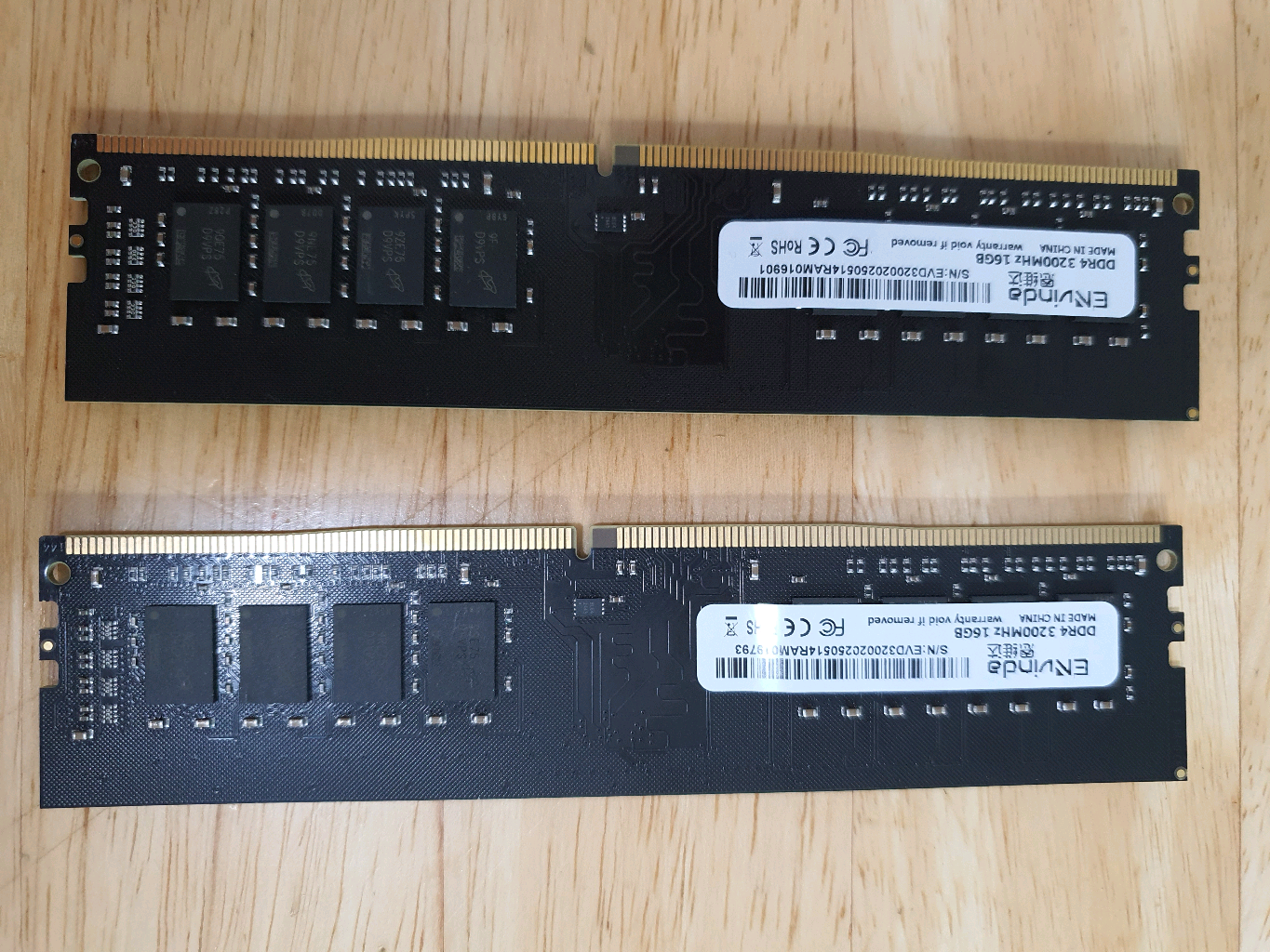 ENVINDA DDR4 3200 16GB 램 2개
