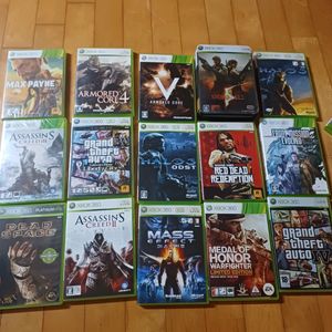 xbox 360 게임타이틀 cd 일괄판매(택포)