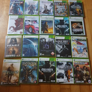 xbox 360 게임타이틀 cd 일괄판매(택포)
