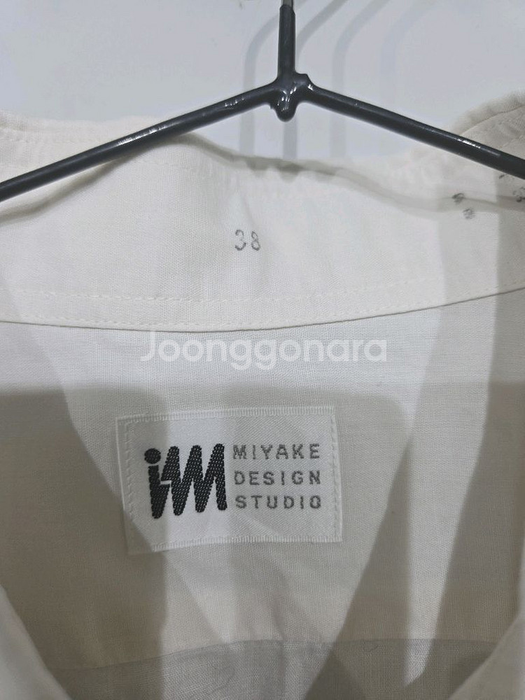 이세이미야케 린넨 반팔 셔츠 와이셔츠 남방 면--4