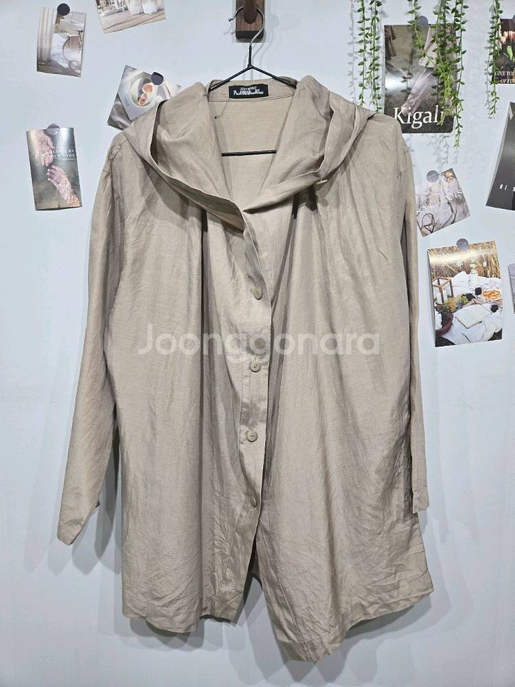이세이미야케 후드 셔츠 와이셔츠 자켓 남방--0