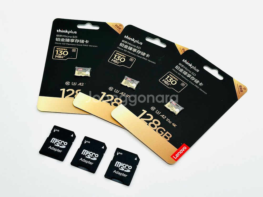 미개봉 128GB 레노버 정품 급속 마이크로 SD카드--1