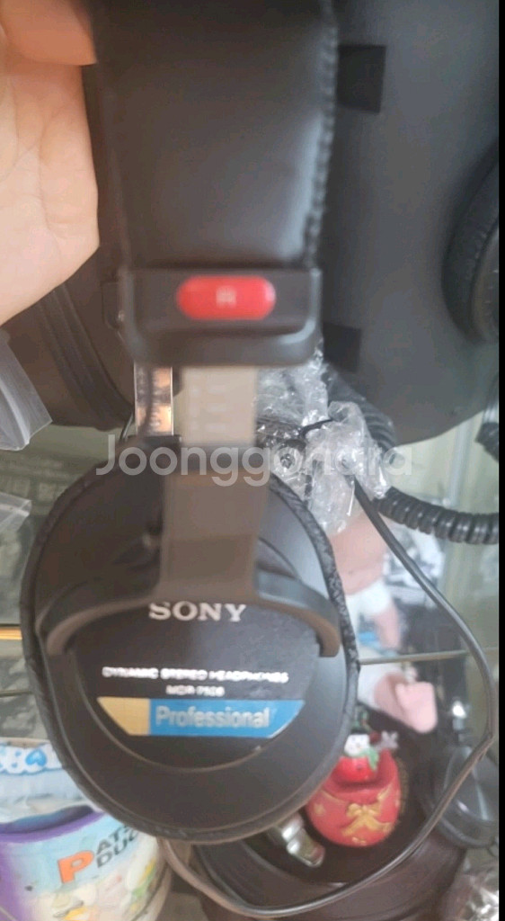 소니mdr7506헤드폰 이어패드새거 2개 포함--0