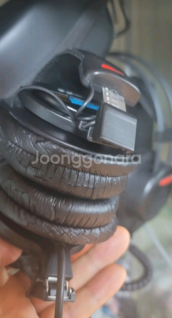 소니mdr7506헤드폰 이어패드새거 2개 포함--3