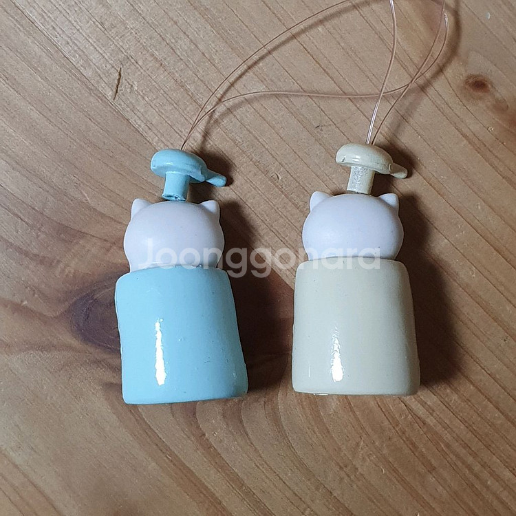 고전 냥냥냥코 샴푸 린스 스트랩 키링 일괄--1