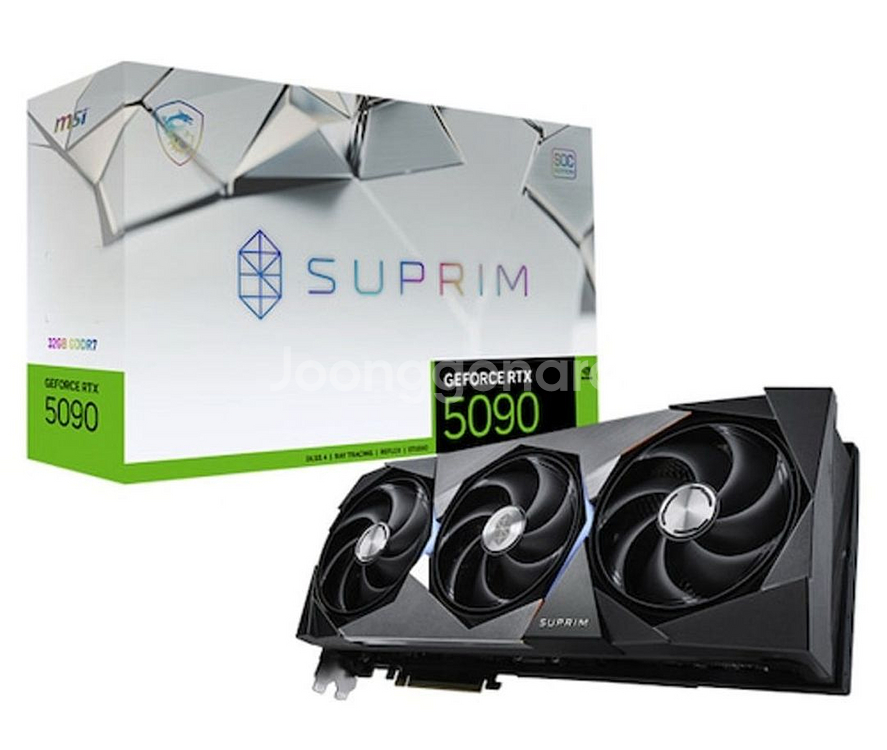 미개봉)MSI 지포스 RTX5090슈프림SOC D7--0