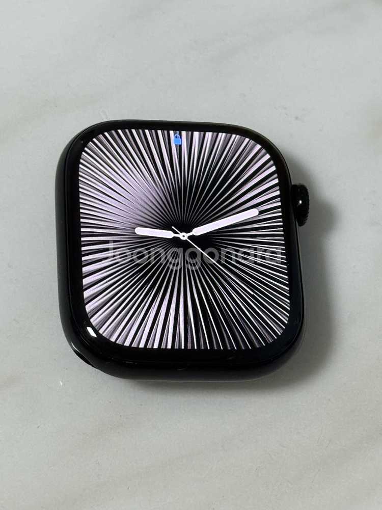 애플워치10 제트블랙 46mm (애케플 포함)--0