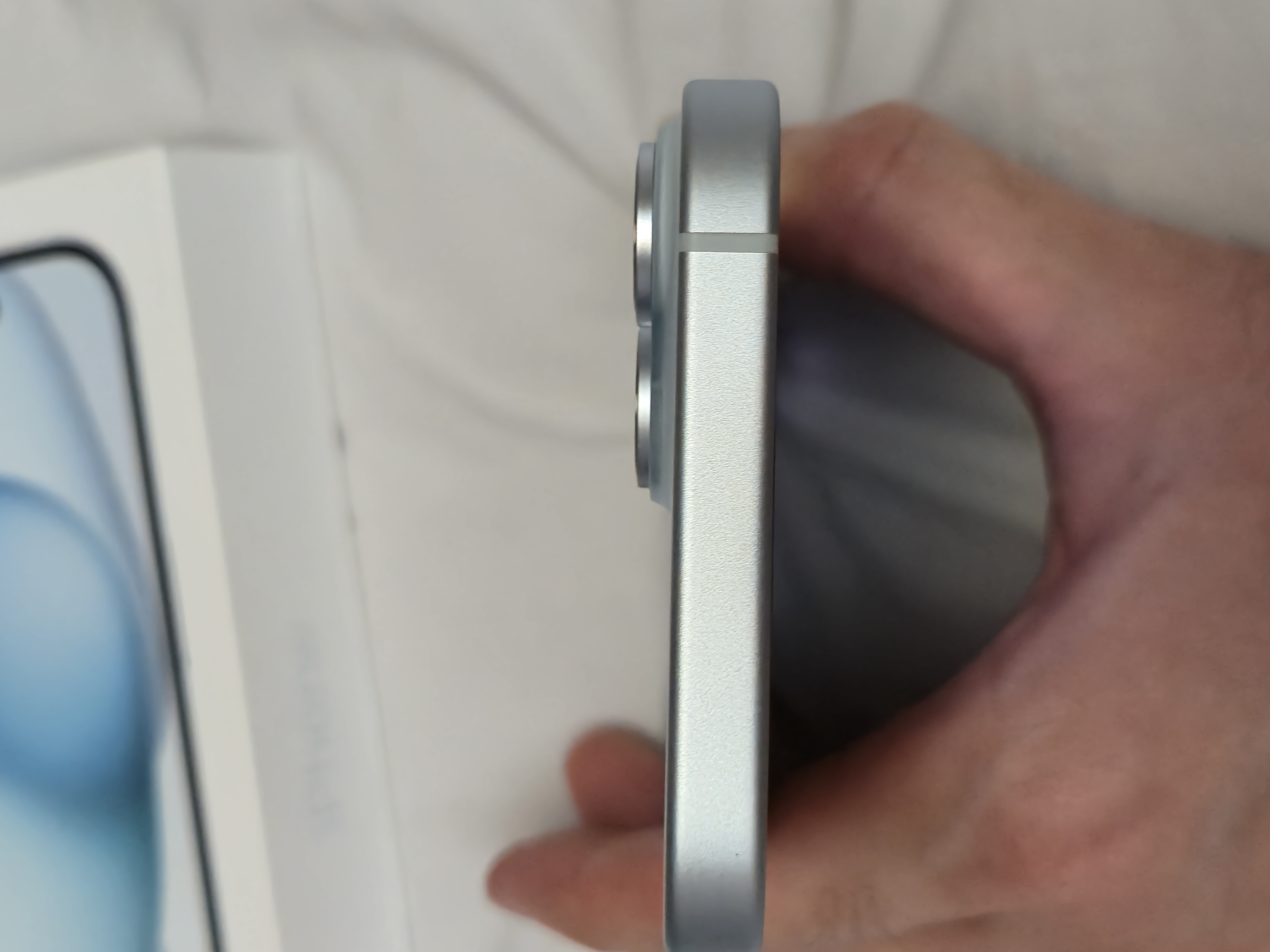 아이폰 15 블루 256gb (자급제)--5