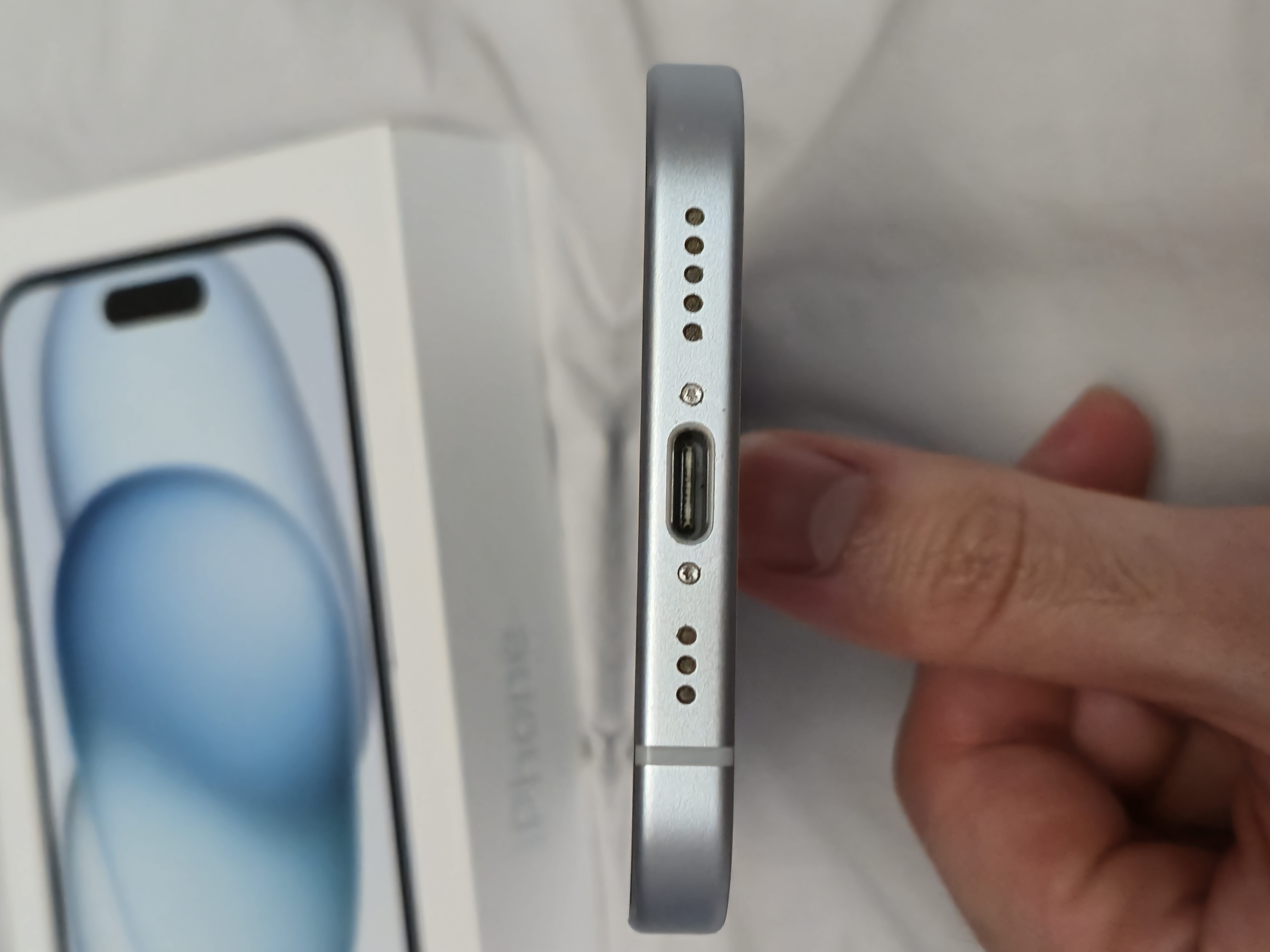 아이폰 15 블루 256gb (자급제)--6