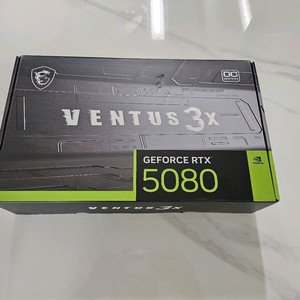 MSI 지포스 RTX 5080 벤투스 3X OC 플러스