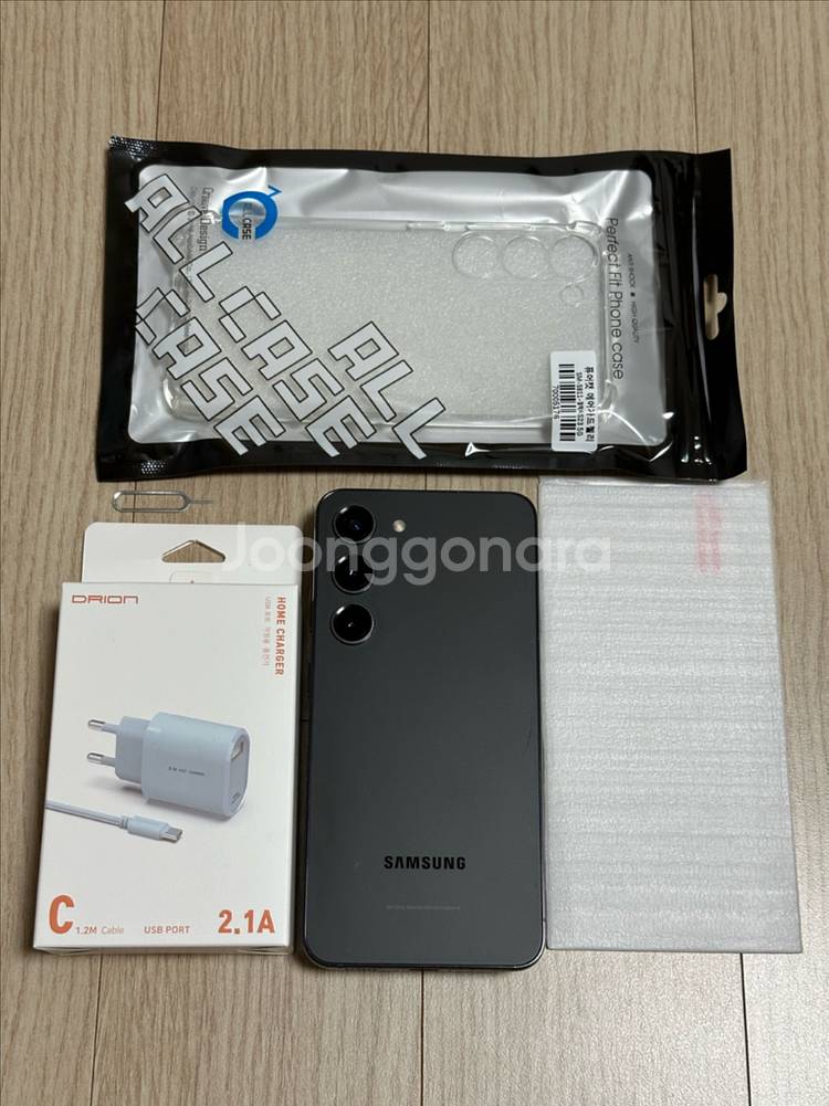 A급 S911 갤럭시S23 블랙 256GB 천안 아산--0