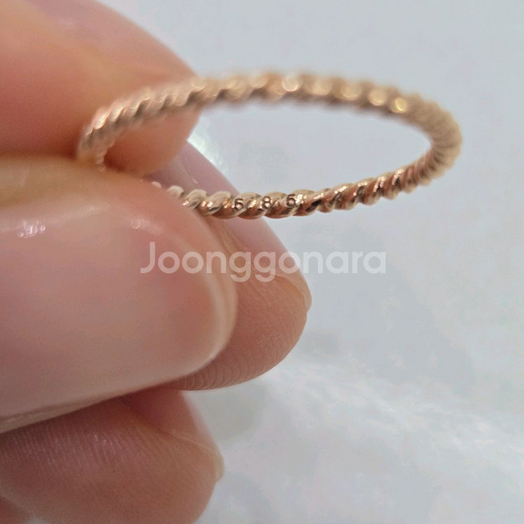 14k 꼬임반지--2