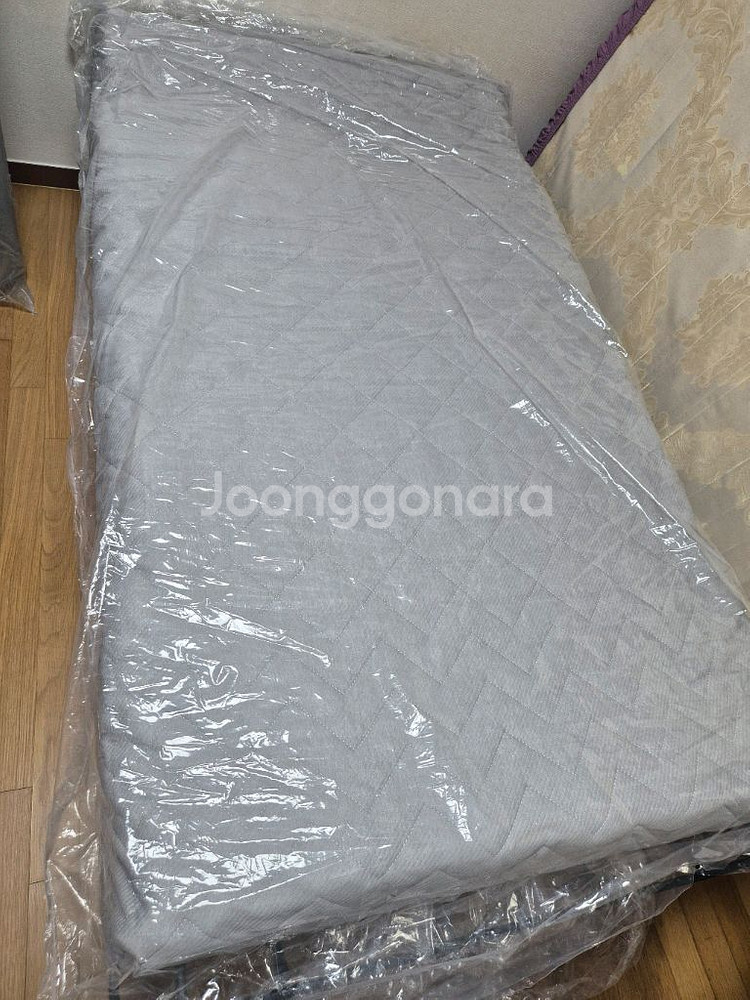 헤르티만 침대 매트리스+지누스 프레임 (슈퍼싱글형)--7
