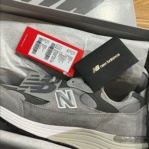 새상품 뉴발란스 992 그레이 285