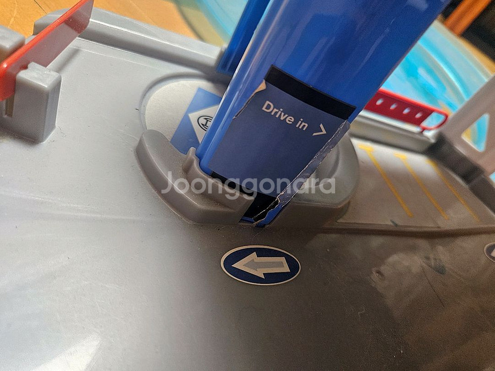 보쉬 주차타워 유아 자동차 도로놀이--5