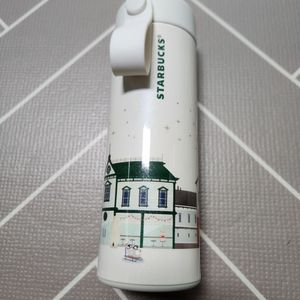 스타벅스 SS 윈터 스트랩 텀블러 355ml