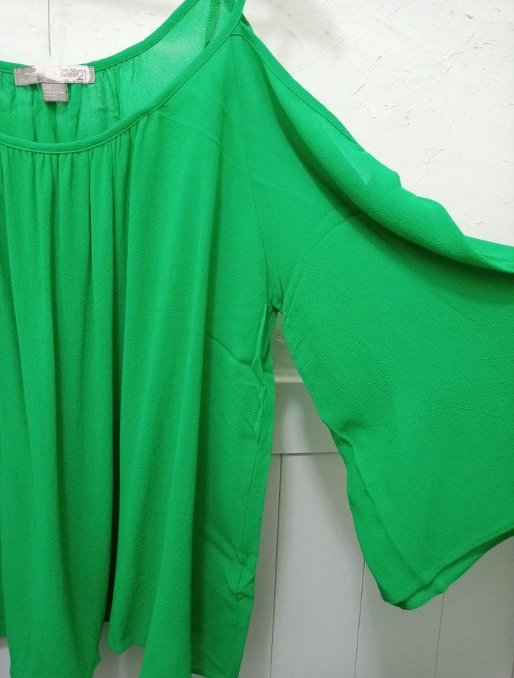 포에버21 오프 숄더 블라우스 L 이미지