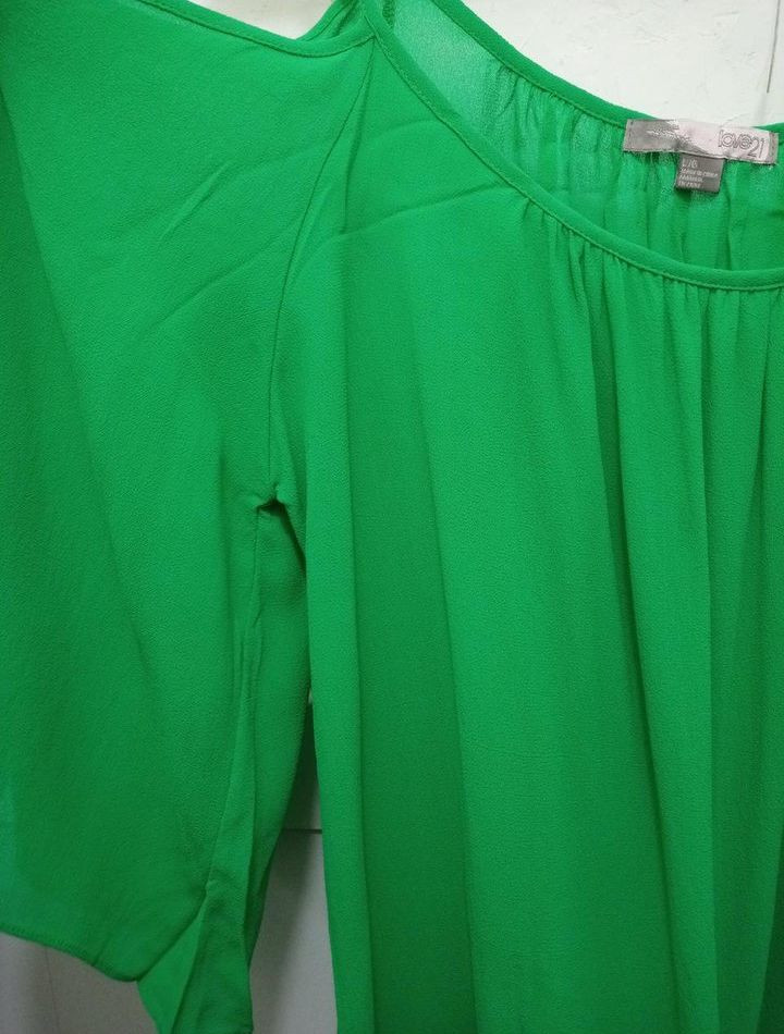 포에버21 오프 숄더 블라우스 L 이미지