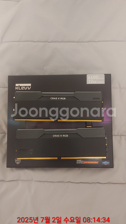 DDR5 LED CL32 6400 16x2 32G 팜--0
