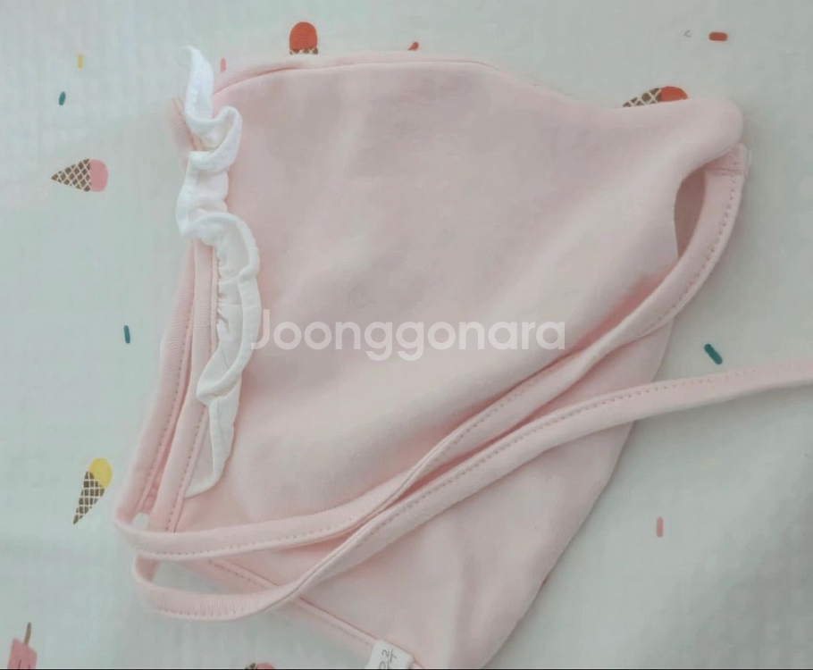 신생아 요정아기 보넷 새제품--0