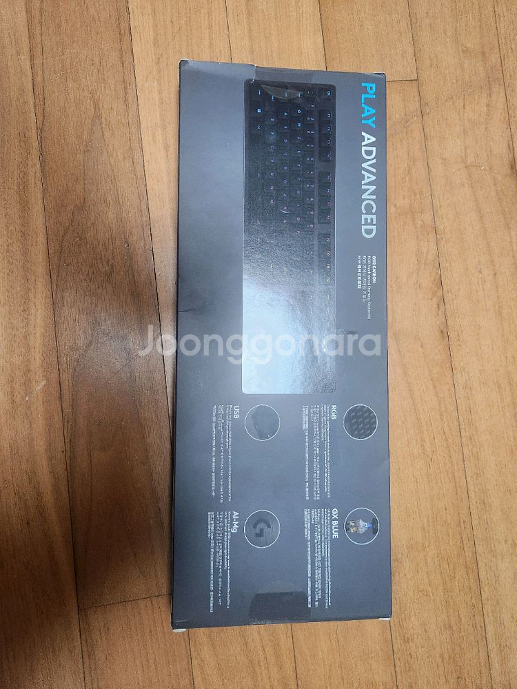 로지텍 g512 카본 청축 기계식 게이밍 키보드 리퍼급--1