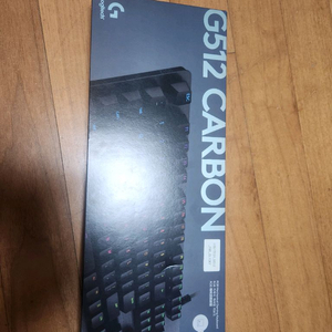 로지텍 g512 카본 청축 기계식 게이밍 키보드 리퍼급