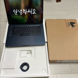 맥북 에어 M2 15인치 16gb 512ssd 미드나이