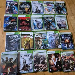 xbox 360 게임타이틀 cd 일괄판매(택포)