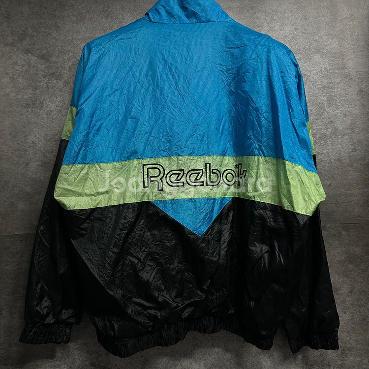 [100] 90s 리복 올드스쿨 윈드브레이커 바람막이--4