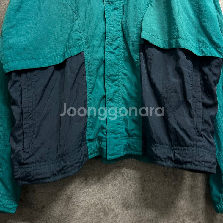 [유일매물] 90s 나이키 올드스쿨 실버택 바람막이자켓--2