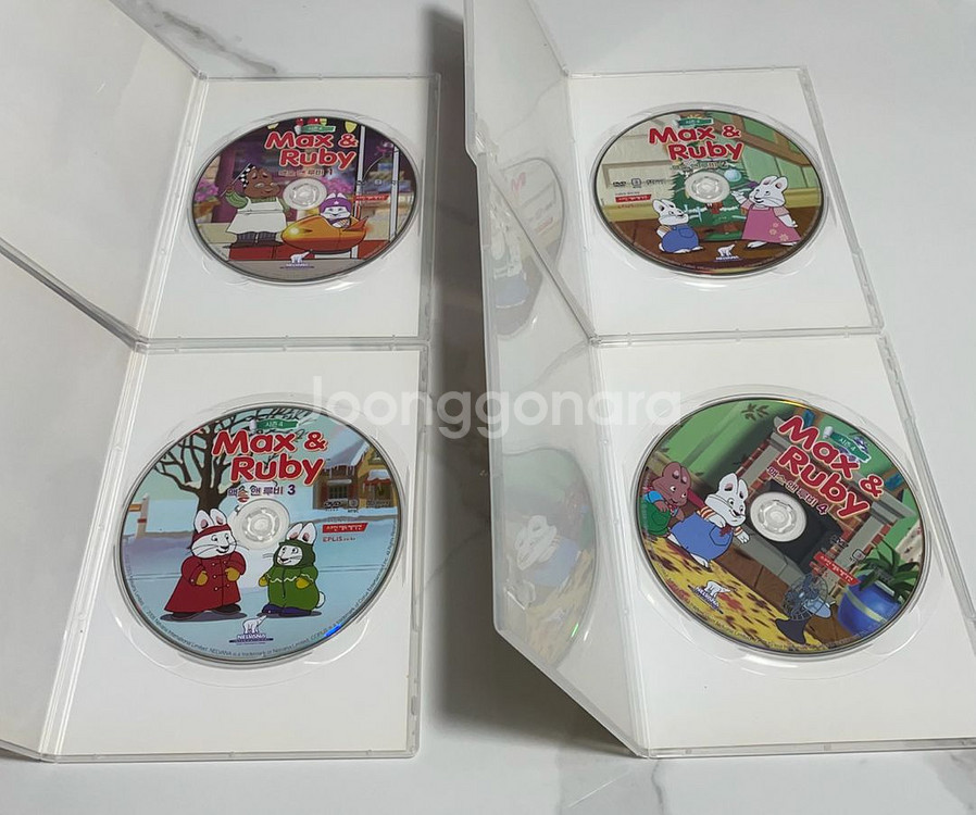 맥스앤루비 Max & Ruby 시즌4 DVD 판매합니다--2