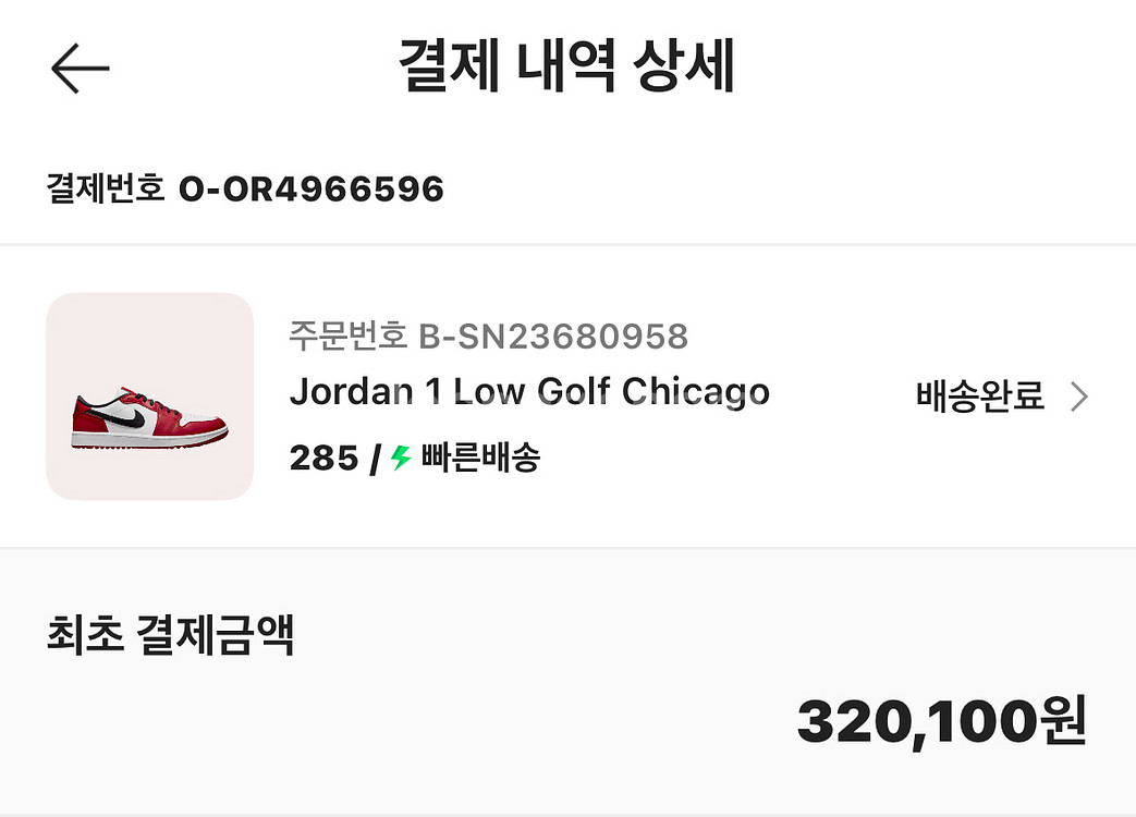 [285] 조던1 로우 골프 시카고--7
