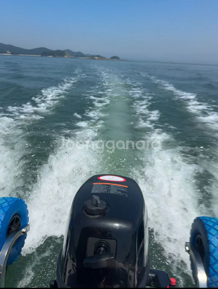 반값~~~파썬 4.9마력 4행정 무면허 선외기/보트엔진--2