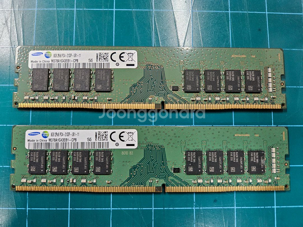 삼성 DDR4 Ram 8G 2개 팝니다--0