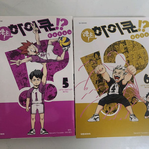 렛츠 하이큐 5권 6권