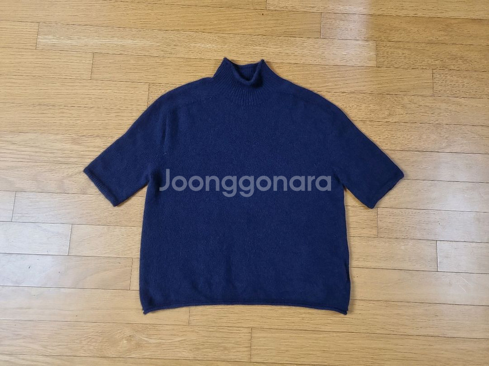 모이아 반팔 니트--2