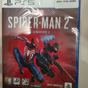 ps5 스파이더맨2 미개봉 새제품 비닐포장
