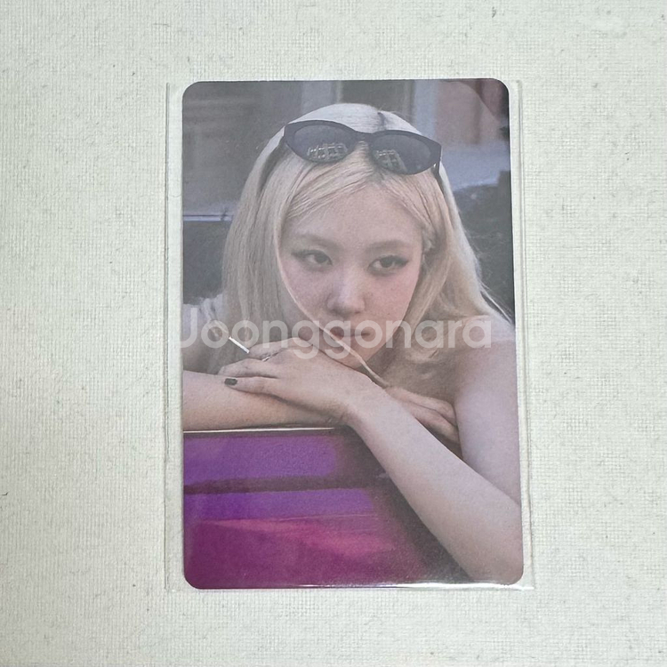 블랙핑크 데드라인 포토카드 포카MD 로제--0