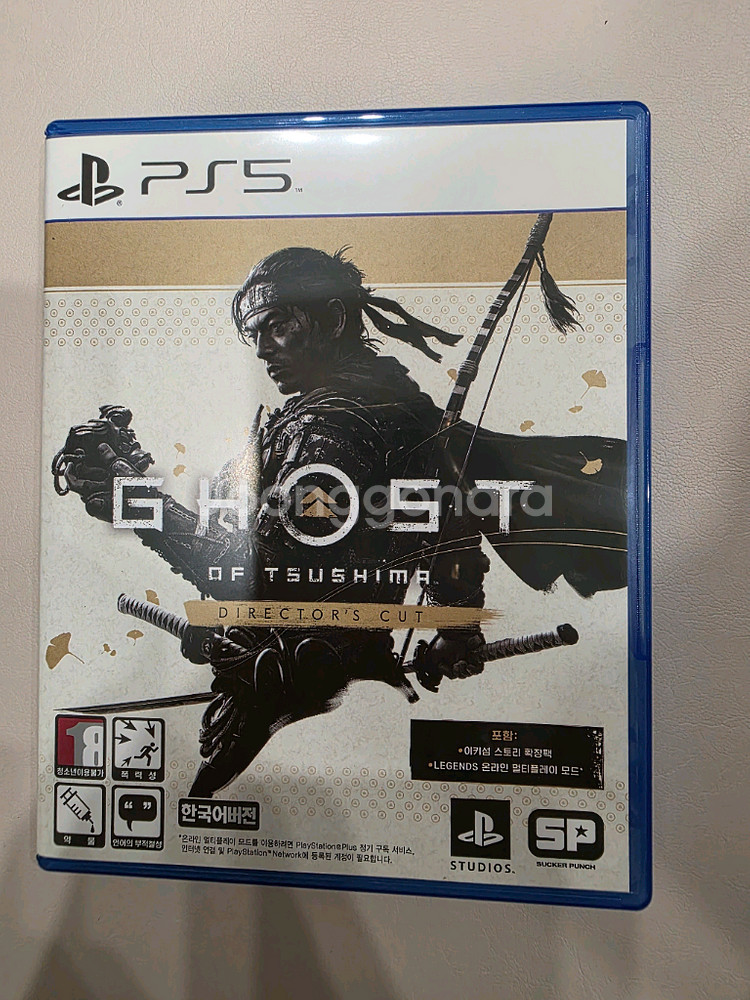ps5 고스트 오브 쓰시마 디렉터즈컷 S급--0