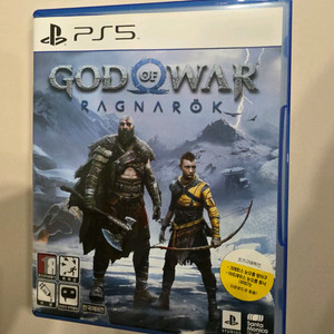 ps5 갓오브워 라그나로크 초기특전 미사용 S급
