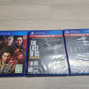 ps4 용과같이7,라스트오브어스,언틸던 택포일괄
